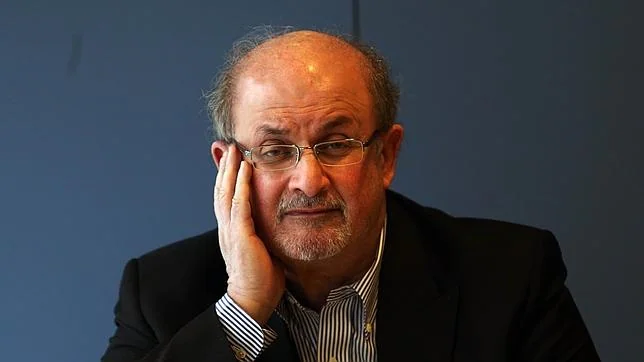 Salman Rushdie, fotografiado en Madrid