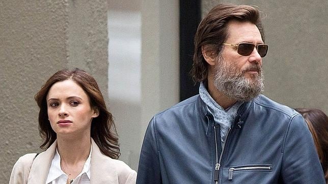 Cathriona White y Jim Carrey