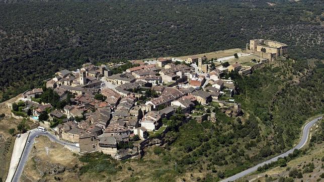 Vista aérea de Pedraza