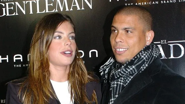 Daniela Cicarelli, junto a Ronaldo en 2005