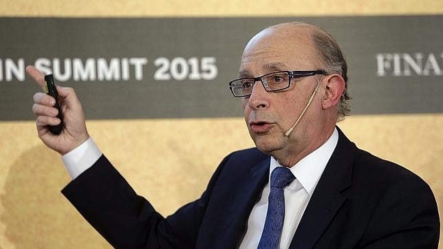 El ministro de Hacienda, Cristóbal Montoro