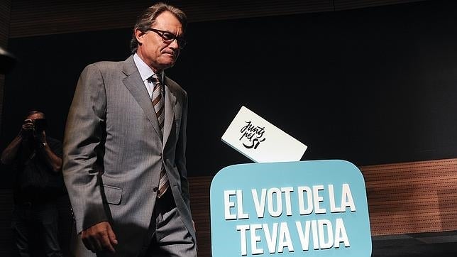 El presidente de la Generalitat, Artur Mas