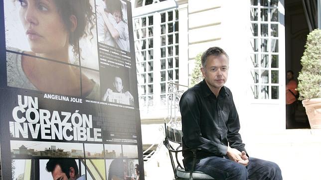 Winterbottom. durante la presentación de «Un corazón invencible» en Madrid