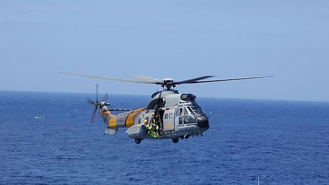 Uno de los militares rescatados en Canarias es el único superviviente del accidente del SAR en 2014