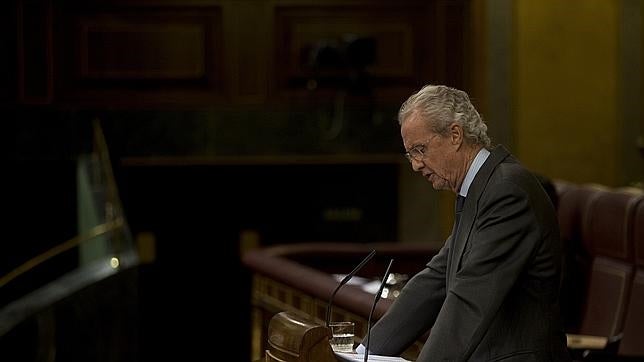 Pedro Morenés, en el Congreso de los Diputados