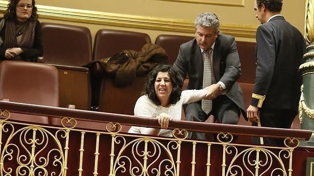 Posada expulsó a varios preferentistas que protestaban en el Congreso