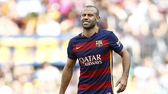 Mascherano fue expulsado por decirle al juez de línea «la concha de tu madre»