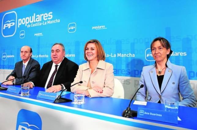 El PP provincial hace balance del año con Cospedal a la cabeza