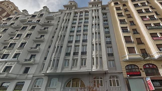 Un edificio protegido en Gran Vía 42 se convertirá en un hotel