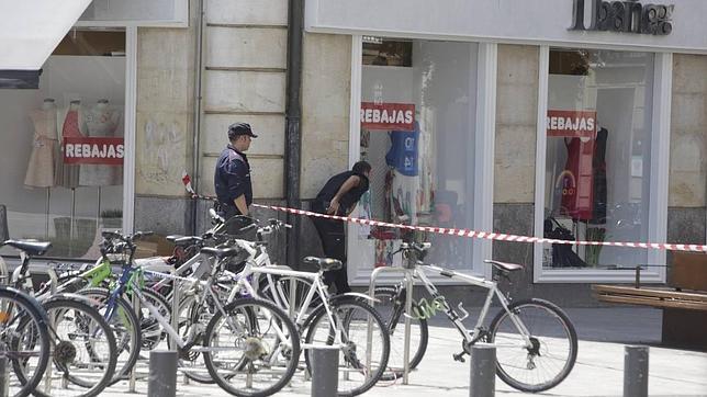 Detenido el hombre armado con una pistola que obligó a acordonar el centro de Vitoria