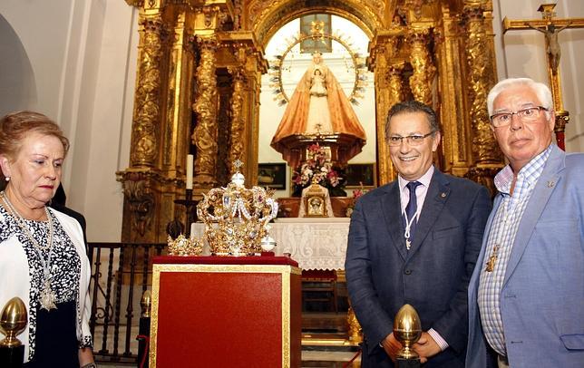 Así es la corona de la Virgen de la Estrella