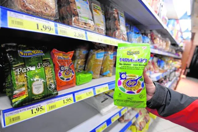 Más del 80% de los alimentos llevan gluten en los supermercados, de ahí las dificultades de los celíacos para encontrar sus productos