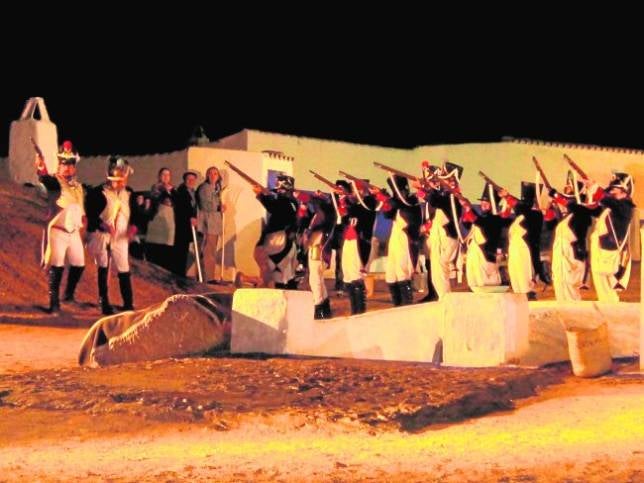 Villacañas recreó la Batalla de los Silos bajo la lluvia