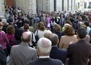 Miles de andaluces expresaron hoy en silencio su rechazo a ETA
