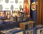 Vendían en Sevilla material electrónico nuevo, robado en una tienda de Madrid