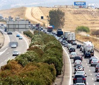 Casi una treintena de puntos concentrarán los atascos en el puente de Semana Santa