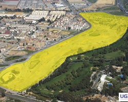 El parque del Guadaíra incluirá una pasarela peatonal sobre la SE-30