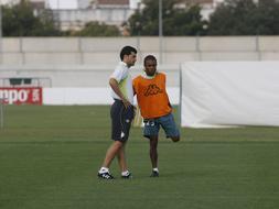 Primer entreno de Nelson con el Betis