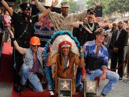 El grupo Village People ya tiene su estrella en Hollywood