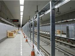 La Junta achaca el retraso en la obra del Metro a la huelga del transporte y las puertas andén