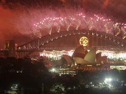 Los australianos han despedido 2008 y festejado la llegada de 2009