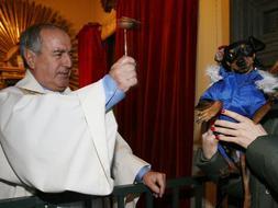 Tradicional bendición de mascotas del día de San Antón