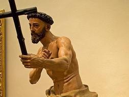 Investigan el robo de la cruz del «Santo Domingo penitente» del Bellas Artes