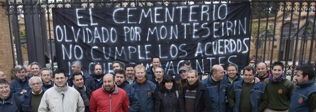 El paro de las incineraciones en el cementerio podría alargarse hasta verano