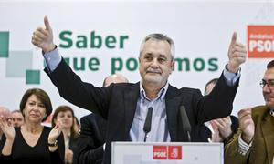 Griñán alienta a las bases socialistas a recuperar la moral y «ganar la liga»