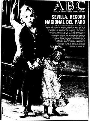 1986:Sevilla, récord nacional de paro