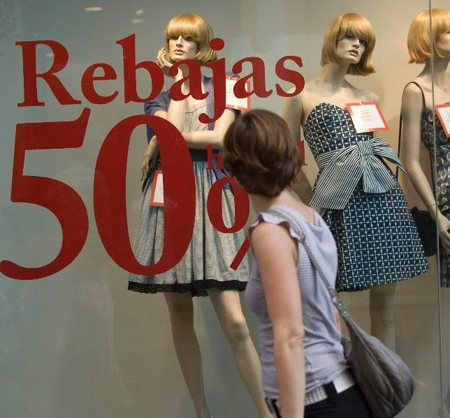 «Sólo puedo comprar en rebajas»