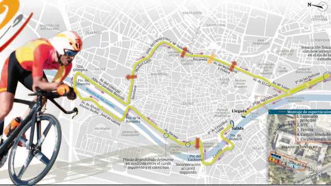 Sevilla se pone hoy en el punto de mira de 200 países con la histórica salida de la Vuelta