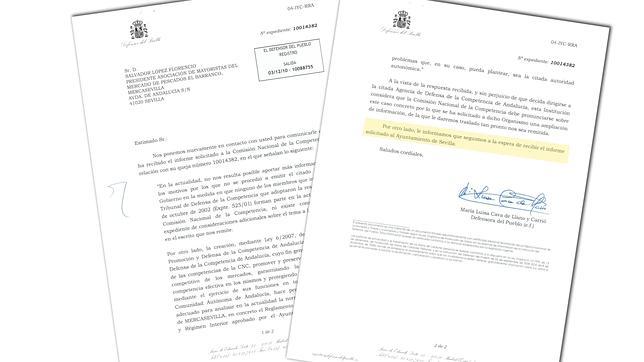El Ayuntamiento no envía al Defensor la información que le pide sobre Mercasevilla