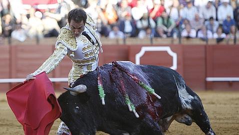 «Me veía cogido en todos y cada uno de los muletazos»
