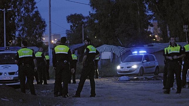 Tres detenidos tras una espectacular persecución de una furgoneta hasta El Vacie