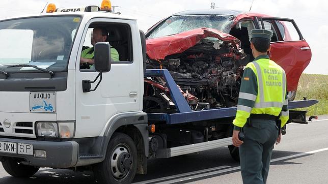 Luto en Burguillos por la muerte de cuatro vecinos en accidente de tráfico