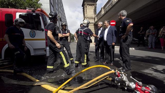 La reforma del parque central de bomberos, antes de fin de año