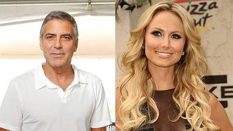 George Clooney presenta a Stacy Keibler a sus padres