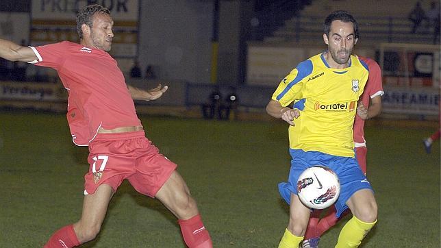 Guarente, titular en la victoria sevillista ante un buen Coria (0-2)
