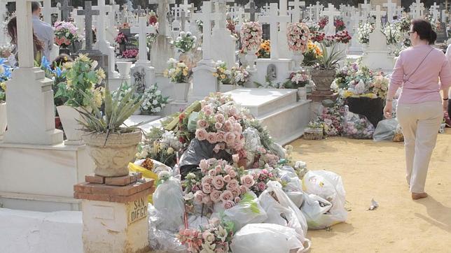 El PSOE lamenta el estado de «abandono» del cementerio el Día de Todos los Santos