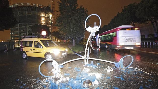 La alerta amarilla por lluvias y vientos se mantiene hasta esta noche