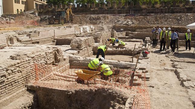 El Ayuntamiento pide permiso a Cultura para tapar la excavación arqueológica de los Jardines del Valle
