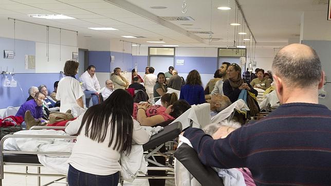 Masificación en las urgencias del Macarena