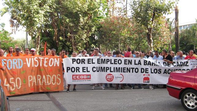 Los extrabajadores de Delphi critican a la Junta por no atraer inversiones a Cádiz