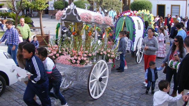 «Las Carretas chicas», el preludio de la Romería del Rocío