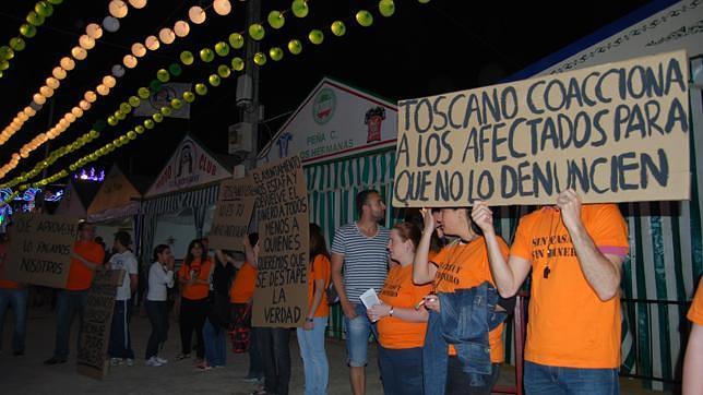 La Feria De Dos Hermanas Se Convierte En Escenario De Protestas