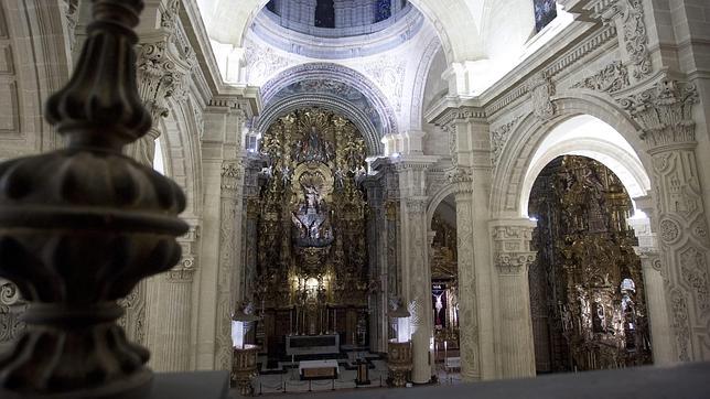 Interior de la iglesia del Salvador