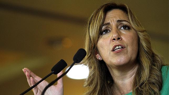 Susana Díaz: «No hay ningún elemento sobre la mesa que impute a Griñán en los ERE»