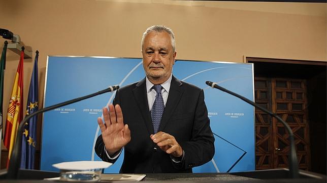 El expresidente de la Junta, José Antonio Griñán