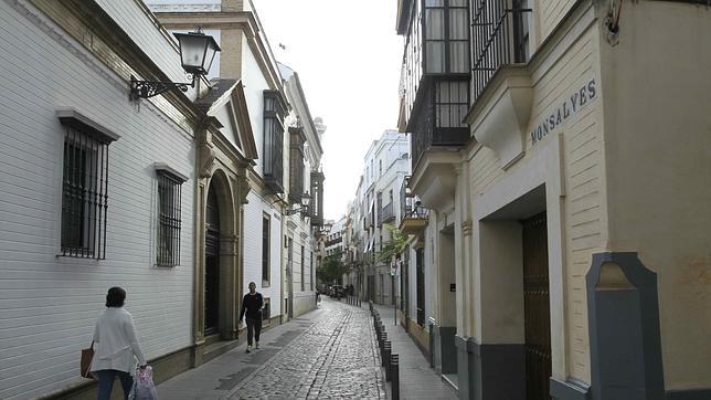 Aspecto actual de la calle Monsalves